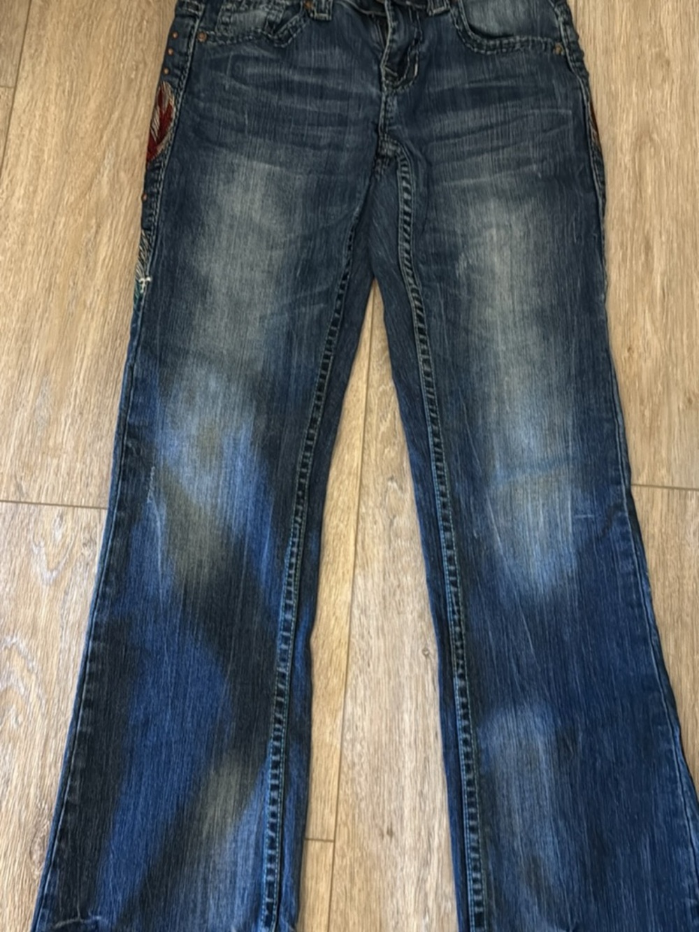 Cowgirl Tuff feather 🪶 Jeans - Picture 15 of 15